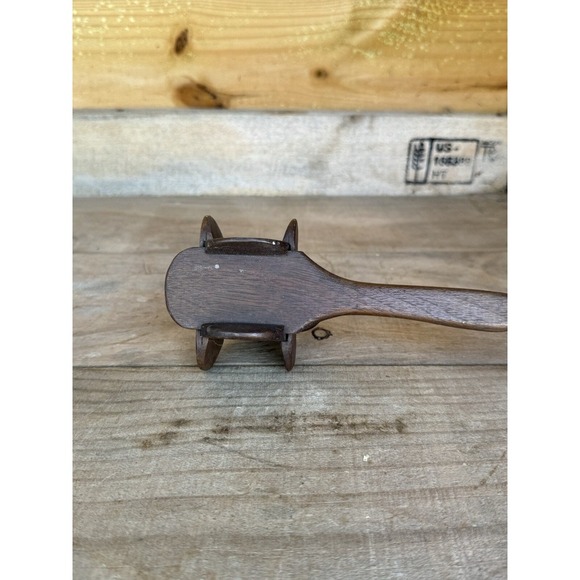 Vintage Rare Find Wooden Baby Rattle Toy  Very Cool Collectible And Decor Item - Picture 6 of 11